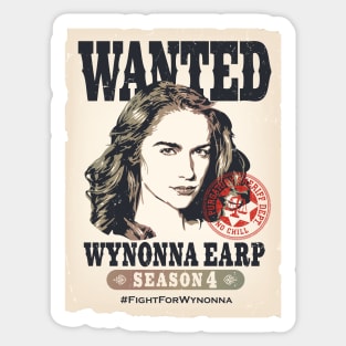 Wanted: Wynonna Sticker